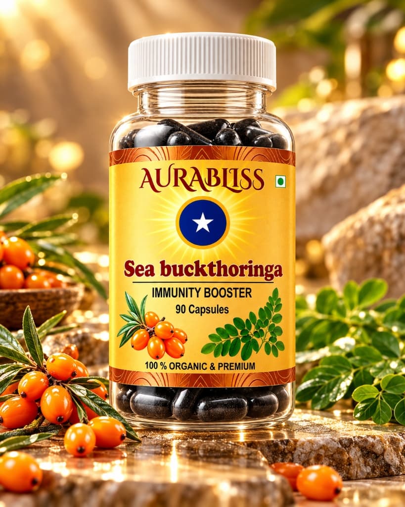Aura Bliss Seabuckthorniga Botanical Nature Showcase